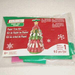 DIY Creatology Holiday Paper Tree Kit